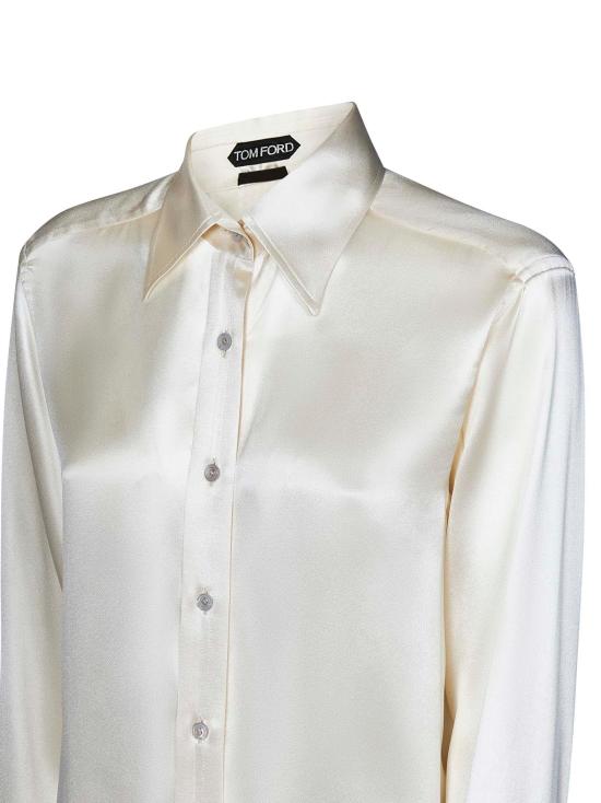 25SS 톰포드 셔츠 CA3266FAX1191 AW035 WHITE - TOMFORD