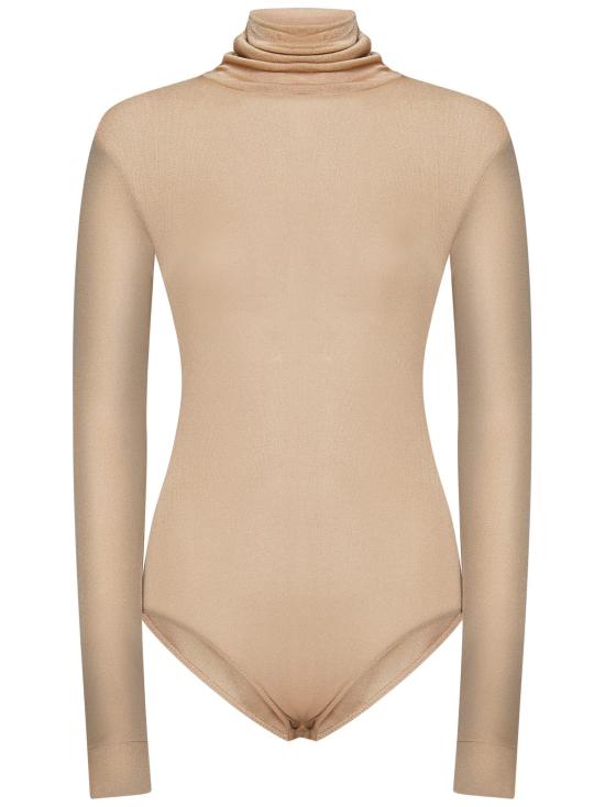 25FW 마르지엘라 바디수트 티셔츠 S51NA0104S24468 220 BEIGE