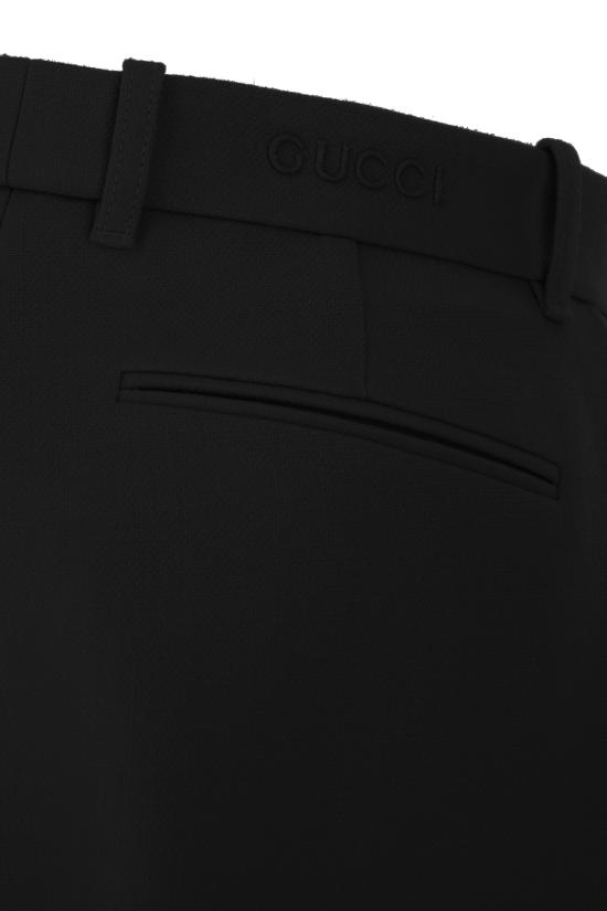 24FW 구찌 스트레이트 팬츠 805983Z7AC3 1000 Verde - GUCCI