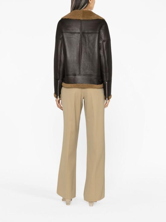 24FW 이브살로몬 자켓 24WYV60060MEGO B3006 Brown - YVES SALOMON