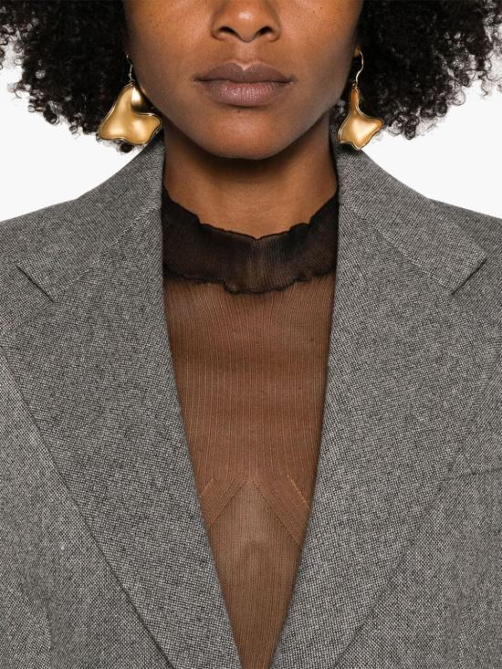 24FW 스포트막스 자켓 2422046022600 GEL002 Black - SPORTMAX