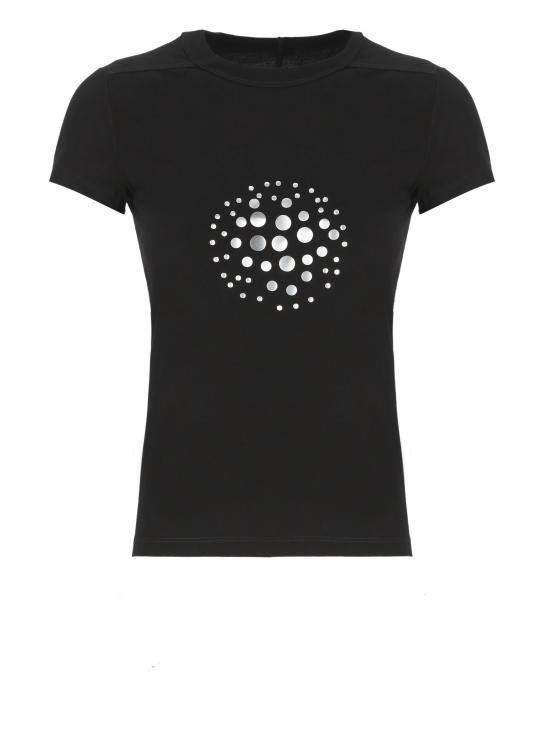 24FW 릭 오웬스 반팔 티셔츠 RO02D3235 JAES309 Black