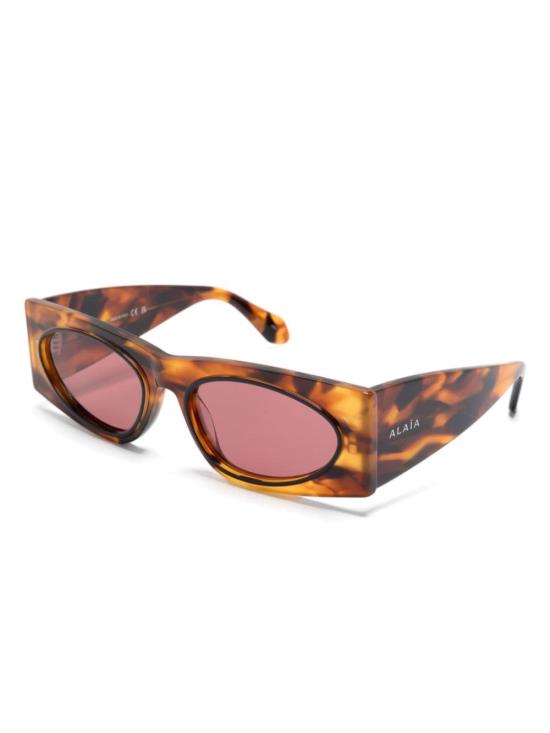 24FW 알라이아 선글라스 AA4L0085S001 778 Beige - ALAIA