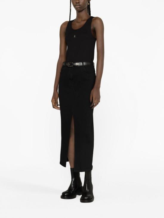 24FW 지방시 민소매 티셔츠 BW70CH3YHY 001 Black - GIVENCHY