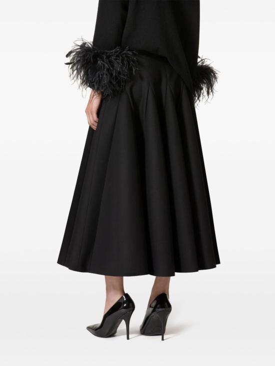 24FW 발렌티노 가라바니 롱 스커트 5B0RAC18 1CF0NO - VALENTINO GARAVANI