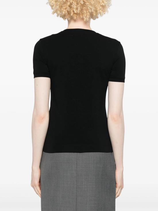 24FW 지방시 반팔 티셔츠 BW70BFP6VY 008 Black - GIVENCHY