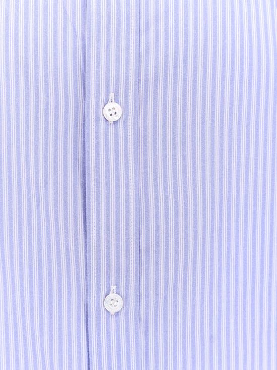 24FW 발렌시아가 긴팔 셔츠 809007TRLE9 4640 Blue - BALENCIAGA