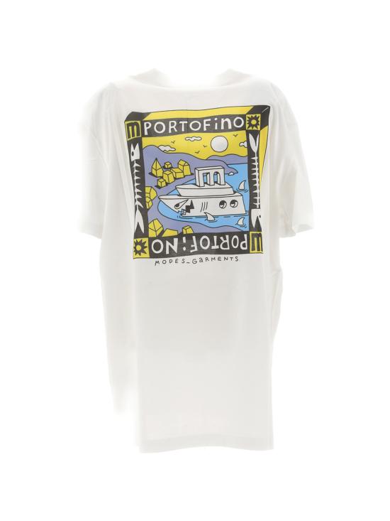  모데스 가먼츠 반팔 티셔츠 MODEST 000 WHTPF WHT PORTOFINO - MODES GARMENTS