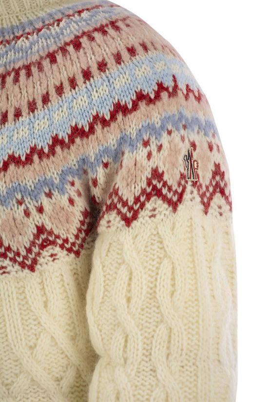 24FW 몽클레어 가디건 J20989B00002M4504 F05 Beige - MONCLER