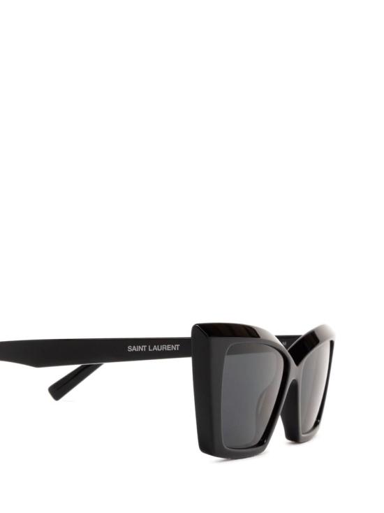 25FW 생로랑 안경 00 538189389 SL 657 001 Black - SAINT LAURENT