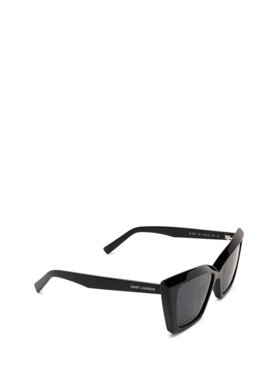 25FW 생로랑 안경 00 538189389 SL 657 001 Black - SAINT LAURENT