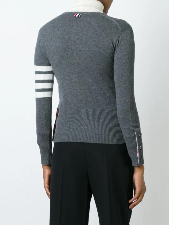 25SS 톰브라운 긴팔 티셔츠 FKC002A00011 035 MED GREY - THOM BROWNE