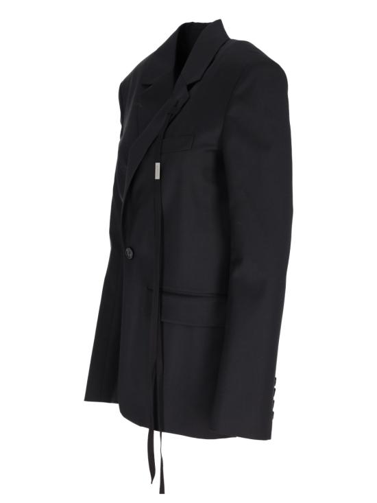 24FW 앤 드뮐미스터 자켓 B0012243FA515 099 BLACK - ANN DEMEULEMEESTER