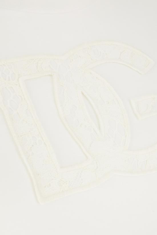  돌체앤가바나 반팔 티셔츠 F8M68ZGDB9O W0800 BIANCO OTTICO - DOLCE & GABBANA