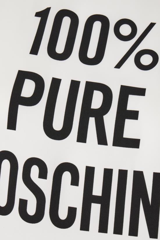  모스키노 반팔 티셔츠 02150533 J1001 Bianco - MOSCHINO