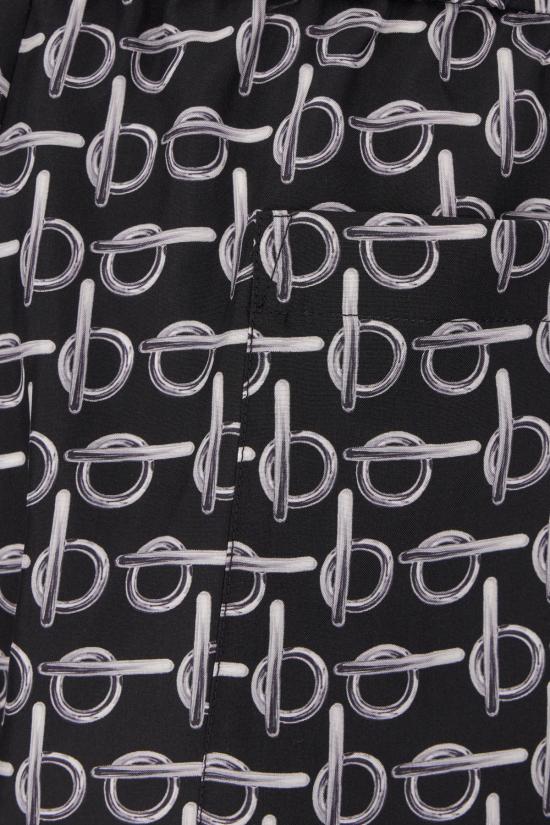  버버리 숏팬츠 8089043 B9593 SILVER BLACK - BURBERRY