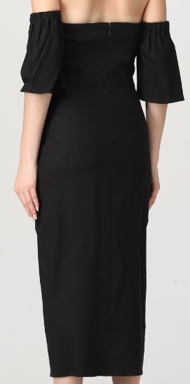  이자벨마랑 미디 원피스 RO0223FAA3J39I 01BK - ISABEL MARANT