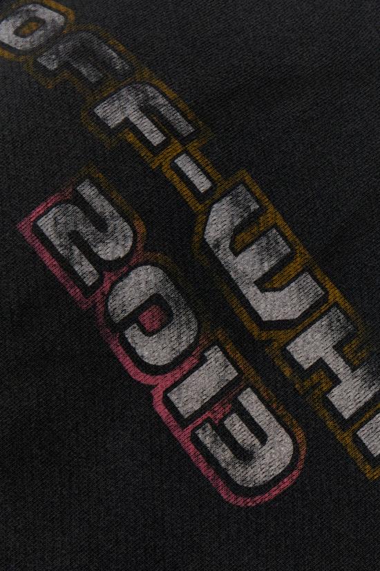  오프화이트 후드 티셔츠 OMBB119F23FLE005 1084 BLACKMULT - OFF WHITE