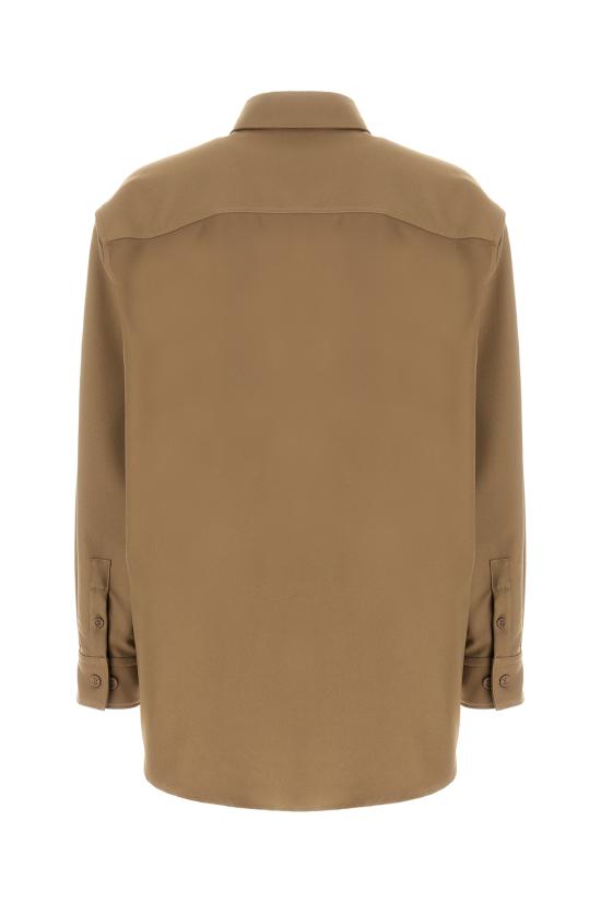  오프화이트 긴팔 셔츠 OMES005F23FAB003 6161 BEIGEBEI - OFF WHITE