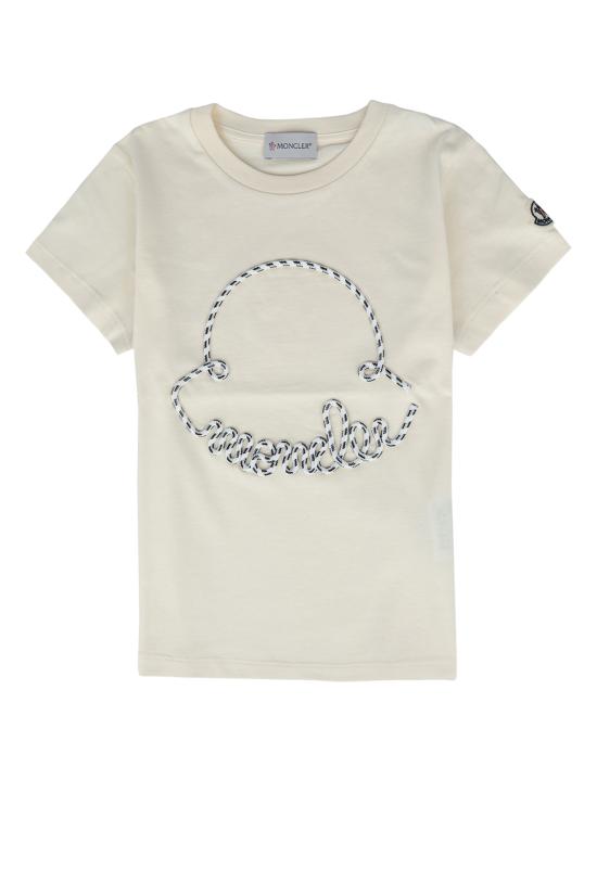  [키즈] 몽클레어 티셔츠 8C0002883907 050 WHITE