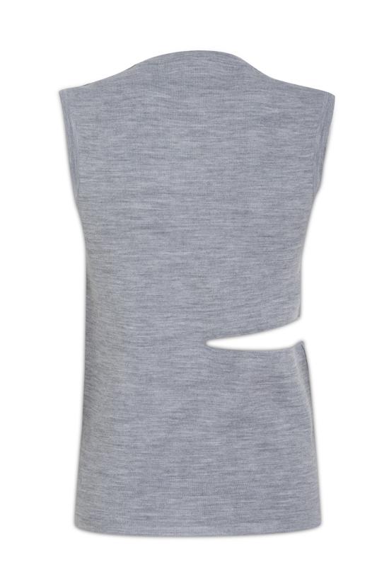  펜디 민소매 티셔츠 FZX967ANER F0TAZ ALMGREMEL - FENDI