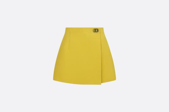  크리스챤디올 숏 스커트 341P45C1166 6152 GREEN
