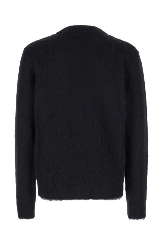  발망 긴팔 티셔츠 BH0KD000KF38 EAB NOIRBLANC - BALMAIN