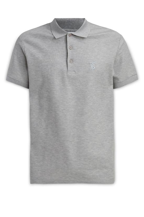  버버리 폴로 티셔츠 8014006 PALE GREY MELANGE