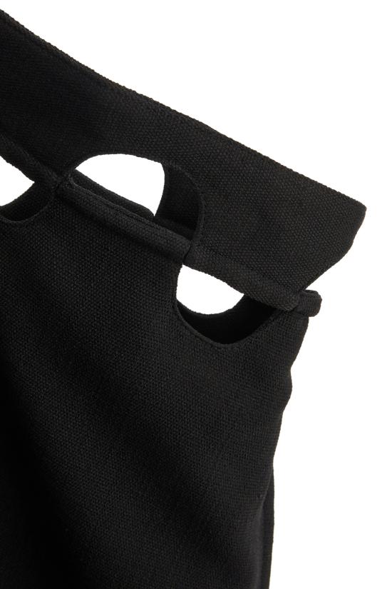  디온리 스트레이트 팬츠 C2112R23 BLACK - DION LEE