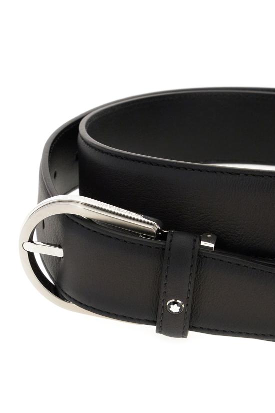 25SS 몽블랑 가죽 벨트 118414 GREY - MONTBLANC