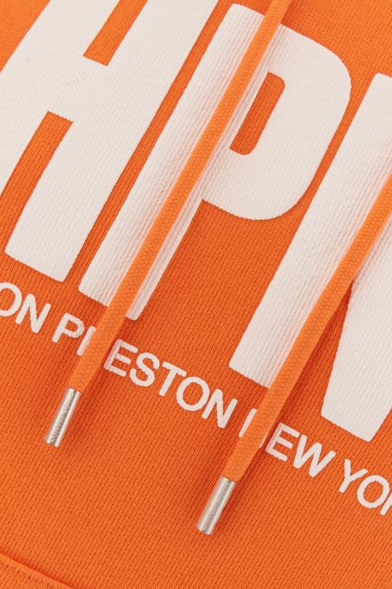  헤론 프레스톤 후드 티셔츠 HMBB024C99JER004 2201 ORANGEWHITE - HERON PRESTON