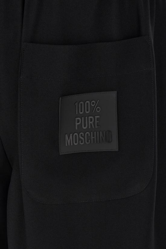  모스키노 숏팬츠 03380234 A8555 Nero - MOSCHINO