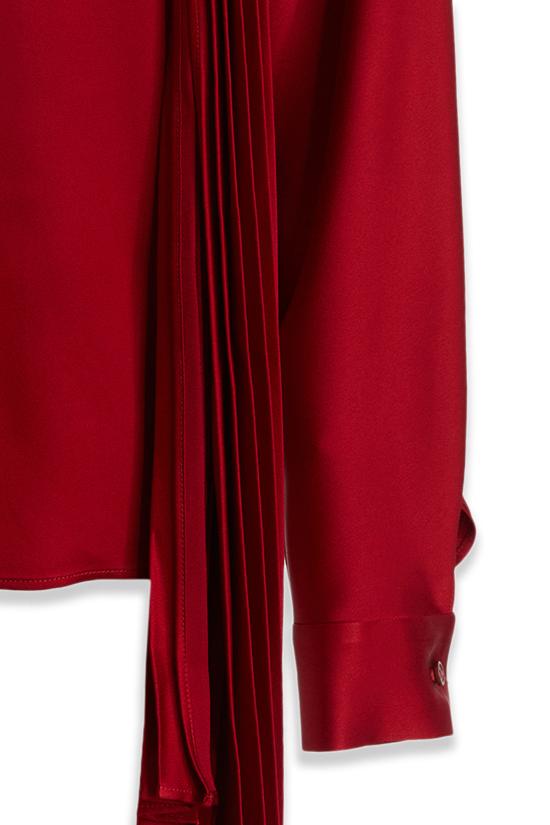  델 코어 블라우스 T002232T0470 BLOOD RED - DEL CORE