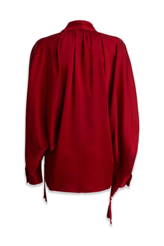  델 코어 블라우스 T002232T0470 BLOOD RED - DEL CORE