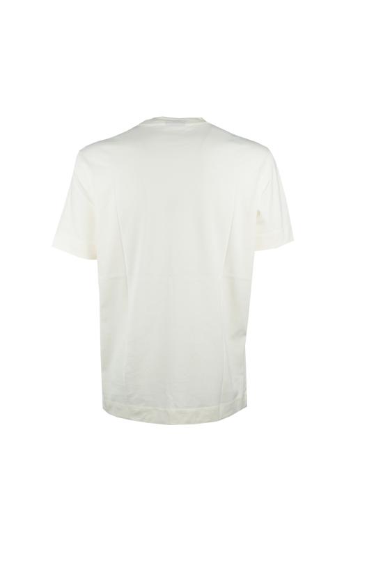  엠포리오 아르마니 반팔 티셔츠 3D1TG81JOCZ 01A1 LOGO VANILLA - EMPORIO ARMANI