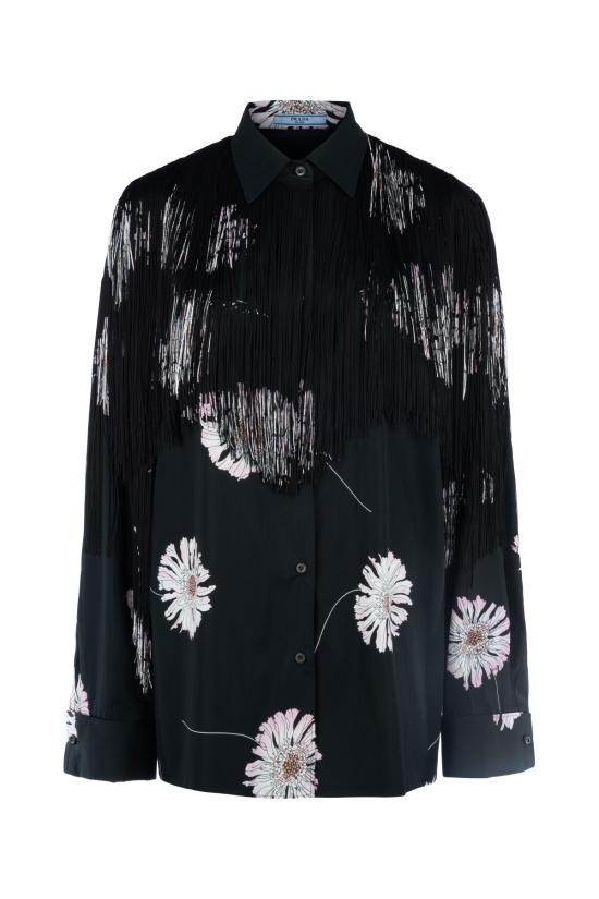  프라다 블라우스 P418H14YO F0028 Rosa