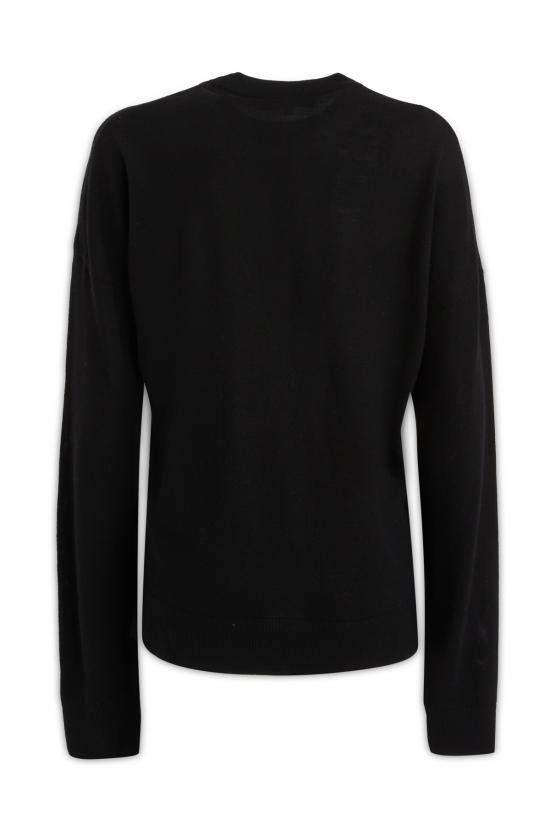  JW앤더슨 스웨터 KW1003YN0008 999 Black - JW ANDERSON