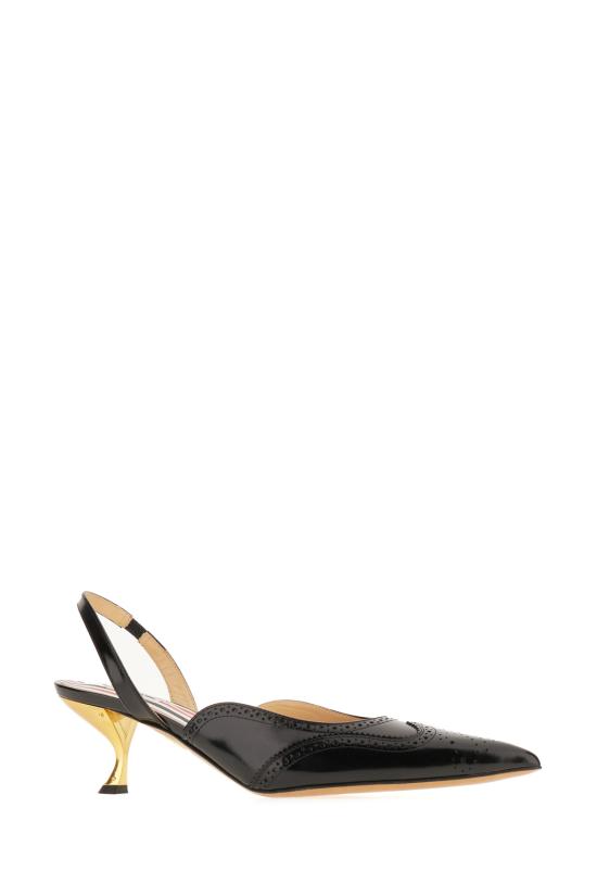  톰브라운 힐/펌프스 FFH292A00003 001 BLACK - THOM BROWNE