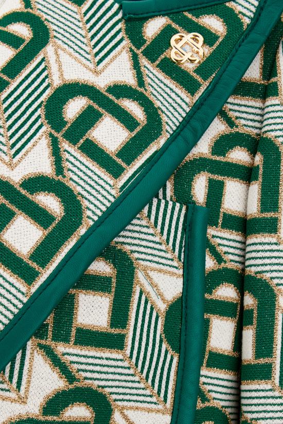  카사블랑카 자켓 WF23JK25102 GREEN - CASABLANCA