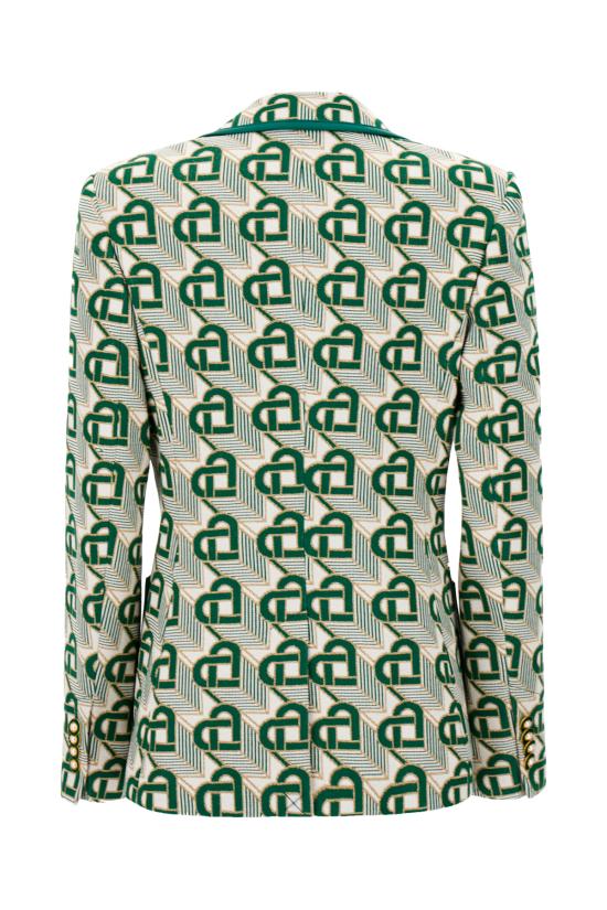  카사블랑카 자켓 WF23JK25102 GREEN - CASABLANCA