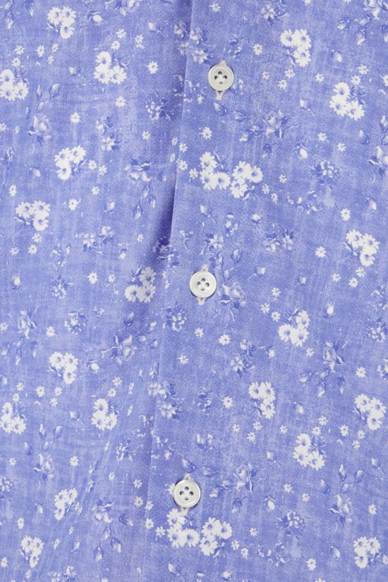  포 펑키 플레이버 긴팔 셔츠 MILANOFRA113 24 BLUE - 4FF