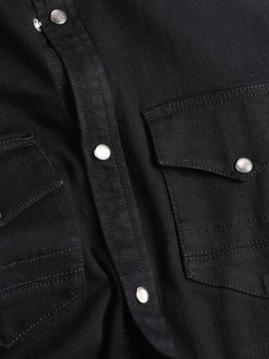  알렉산더 맥퀸 긴팔 셔츠 751667QVY49 1000 - ALEXANDER MCQUEEN