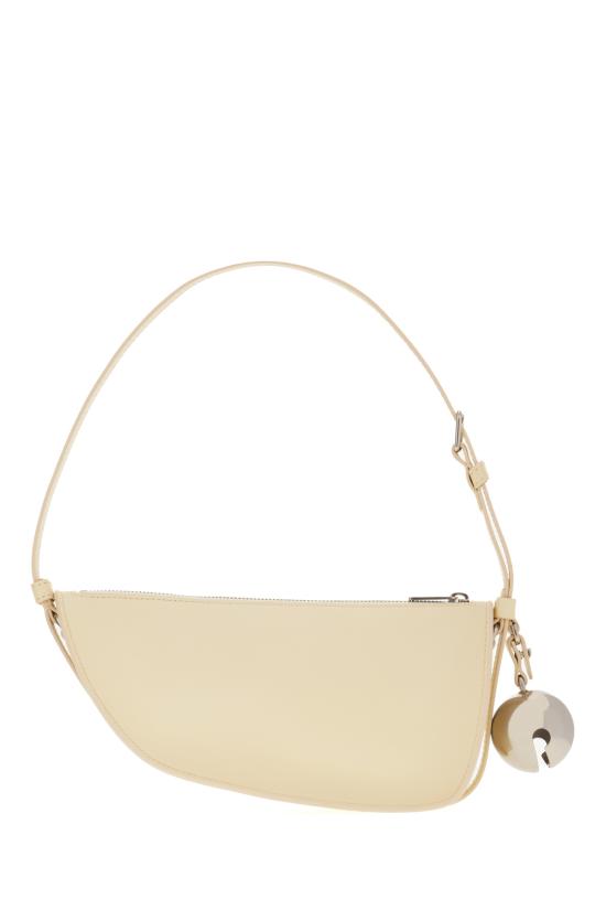  버버리 쉴드 미니 레더 숄더백 8075852 A4477 PEARL - BURBERRY