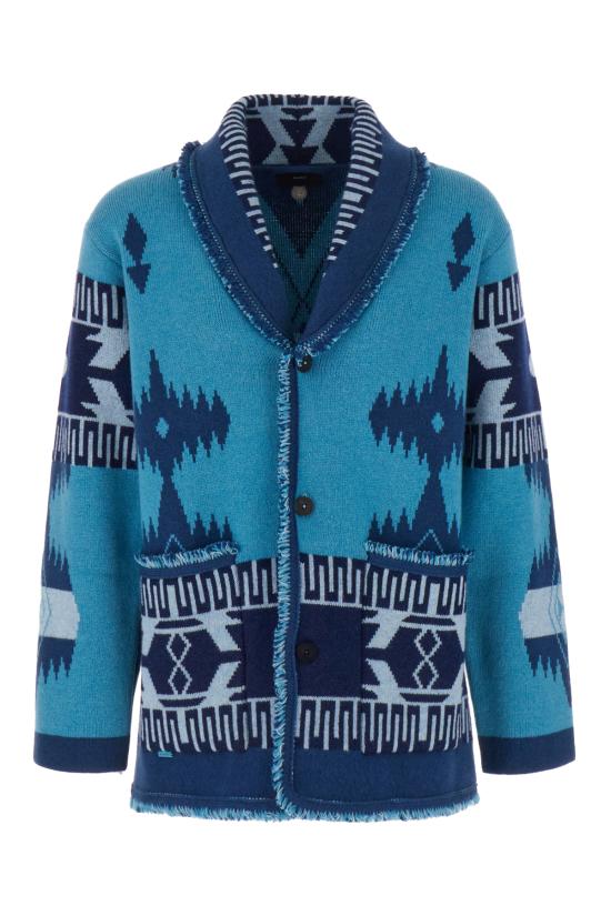  알라누이 가디건 LMHB038R24KNI001 4448 Blu