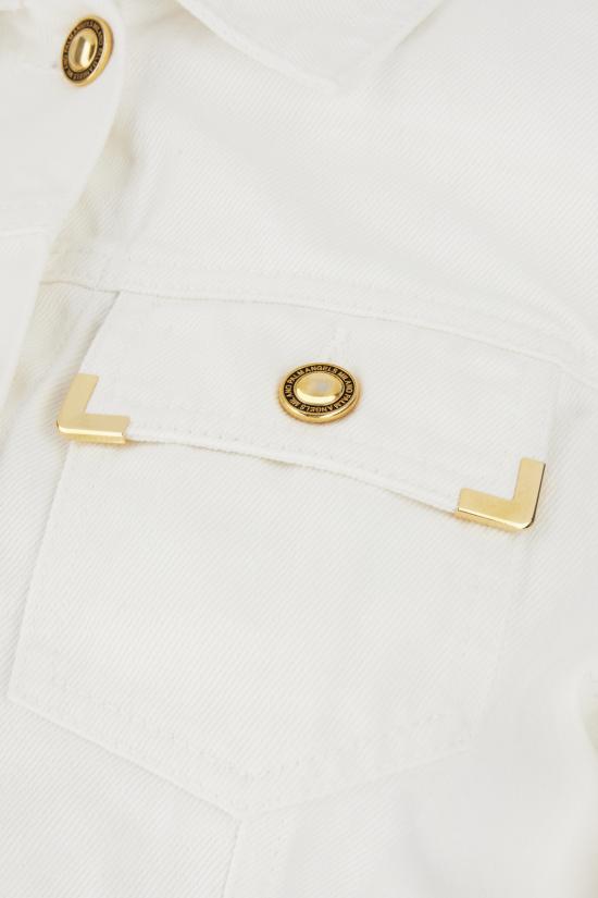  팜앤젤스 자켓 PWYE037R24DEN001 0303 WHITE - PALM ANGELS