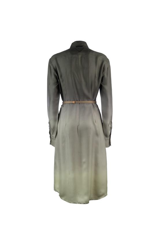  프라다 숏 원피스 P3M08H14J3 F0334 MIMETICO - PRADA