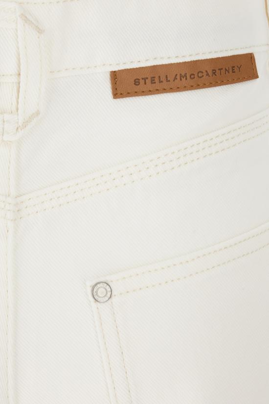  스텔라 맥카트니 숏팬츠 6D02503SPH57 9067 WHITE ECRU WASH - STELLA MCCARTNEY