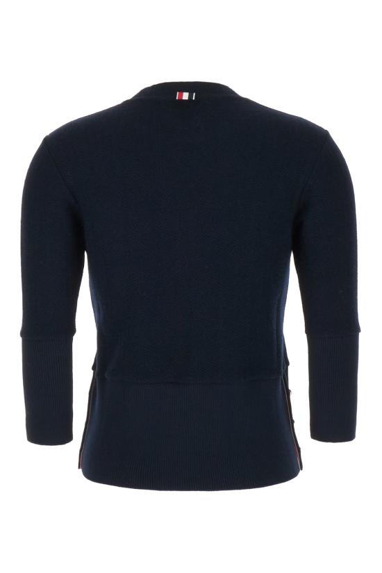  톰브라운 스웨터 FJS165AJ0081 415 NAVY - THOM BROWNE