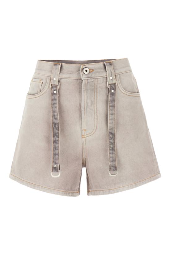  오프화이트 숏팬츠 OWYC016S24DEN001 3600 LILAC