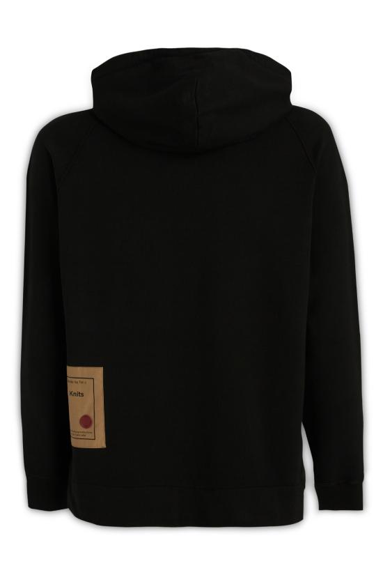  텐 씨 후드 티셔츠 23CTCUF08086A06018 999 Black - TEN C